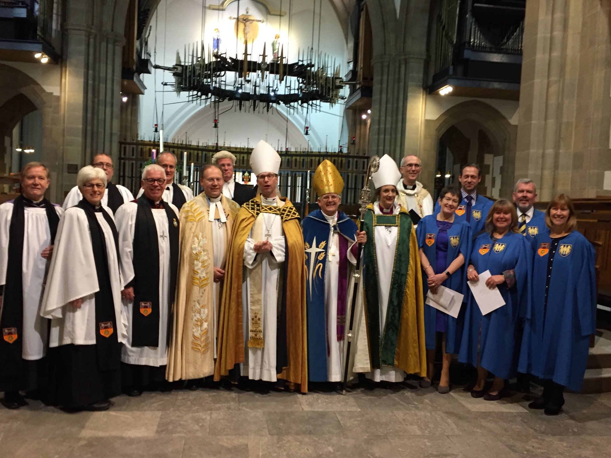 Installation of The Revd Chris Newlands as a Canon of Blackburn Cathedral