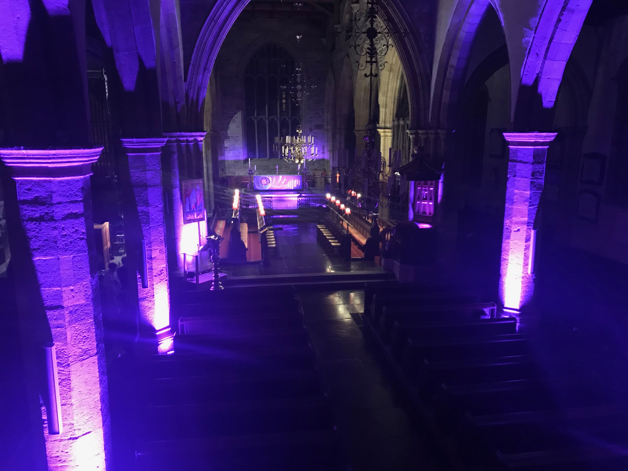Advent Sunday at Lancaster Priory